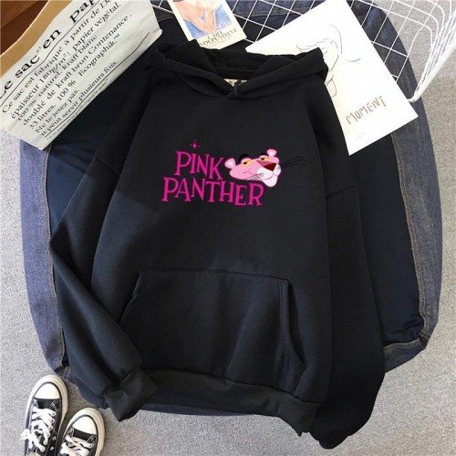 Pink Panther Black Fleece Hoodie