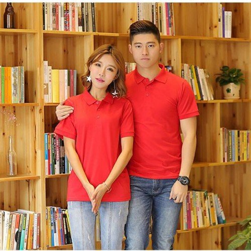Bundle of 2 Couple Polo in Red