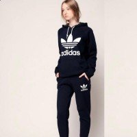 Ad Black Winter Tracksuit For Girls