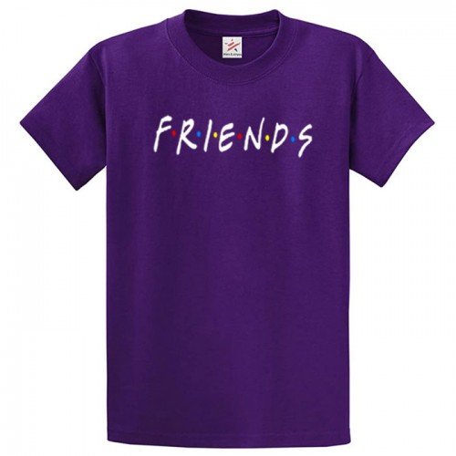 Friends Half Sleeves T-Shirt For Ladies