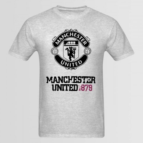 Manchester Gray Half Sleeves T-Shirt
