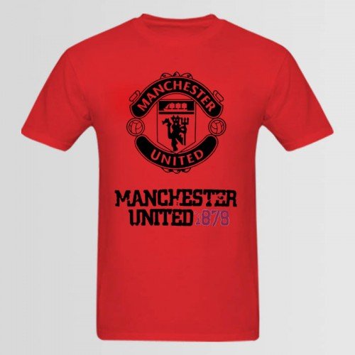 Manchester Red Half Sleeves T-Shirt