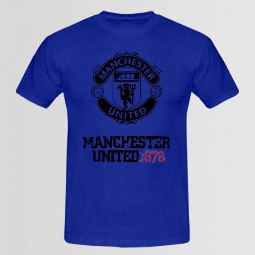 Manchester Blue Half Sleeves T-Shirt