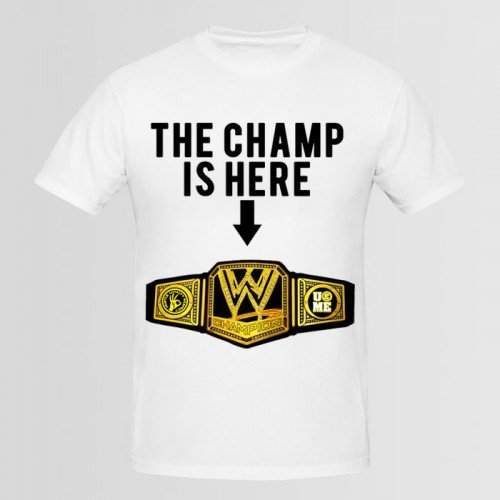 Champ White Graphic T-Shirt For Men