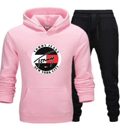 TJ Pink Winter Tracksuit For Ladies