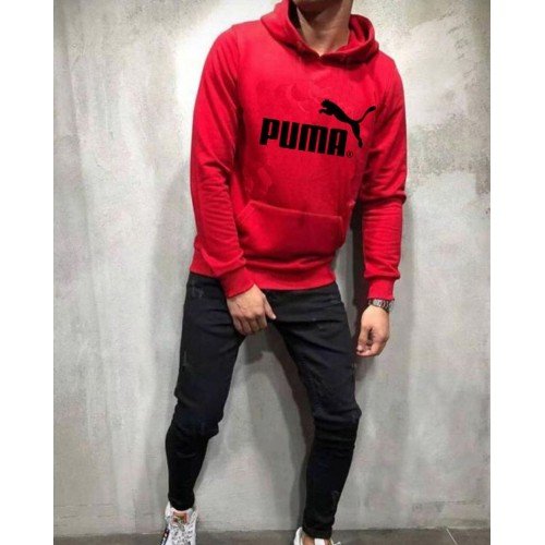 Pm Red Winter Tracksuit For Men