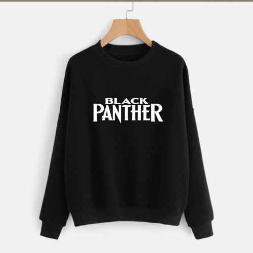Black Panther Pullover Sweatshirt