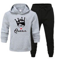 Queen Premium Quality Grey Tracksuit